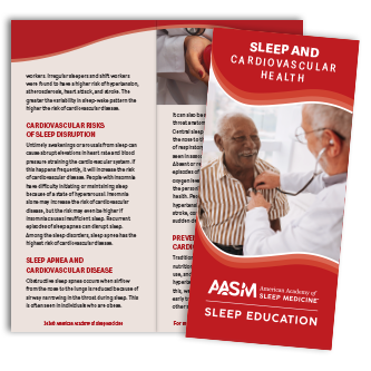 Sleep and Heart Health Brochures