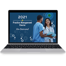 2021 Practice Management Course On-Demand